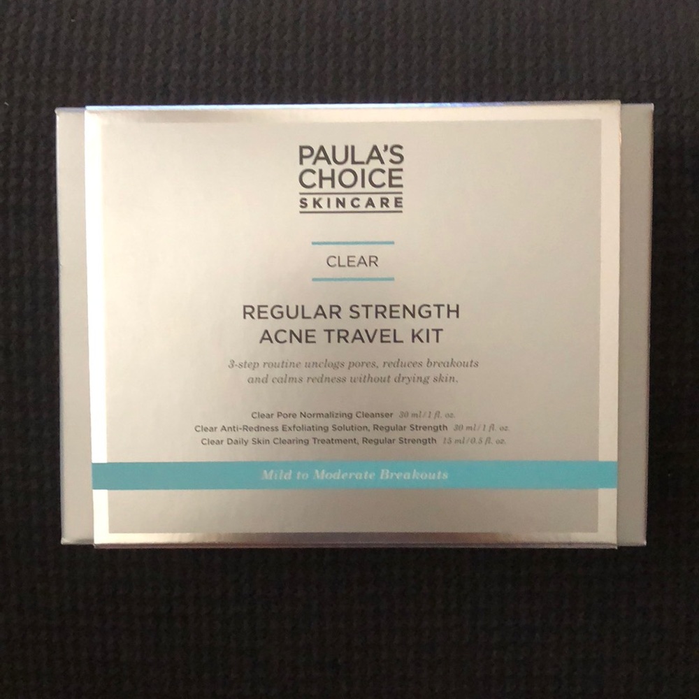 Paula’s Choice acme travel kit